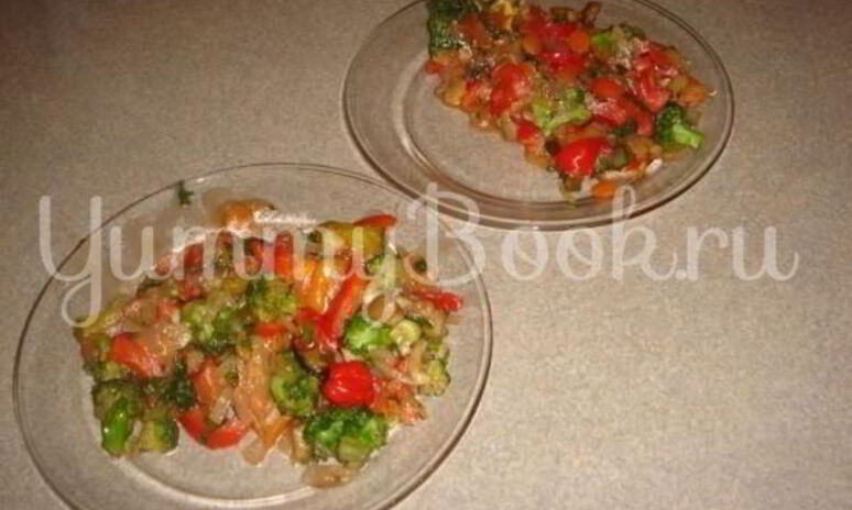 Рецепт закуска по-итальянски из овощей и зелени