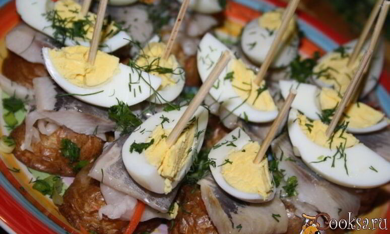 Рецепт закуска русская под водочку и не только