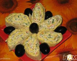 Закуска Цветочек