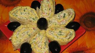 Закуска Цветочек