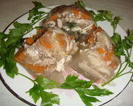 Заливное из курицы