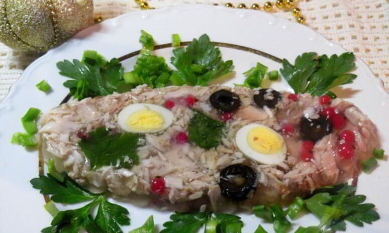 Рецепт заливное из рыбы