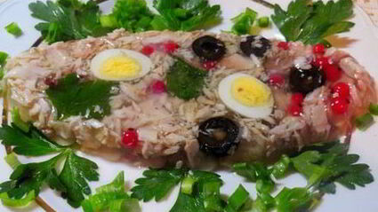 заливное из рыбы