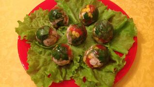 Заливные яйца