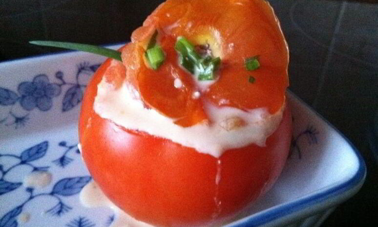 Рецепт запеченные помидоры с брынзой