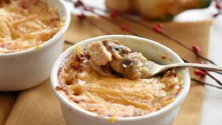 Жульен с курицей и грибами