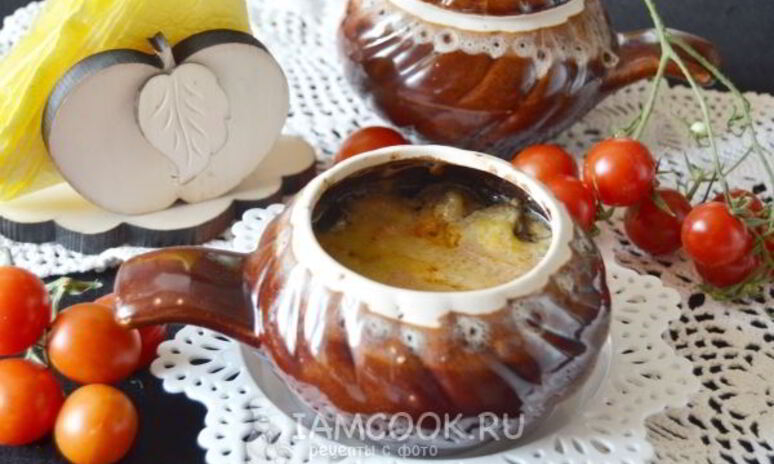 Рецепт жульен в горшочках